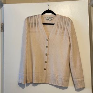 St. John Vintage Knit Cardigan Sweater